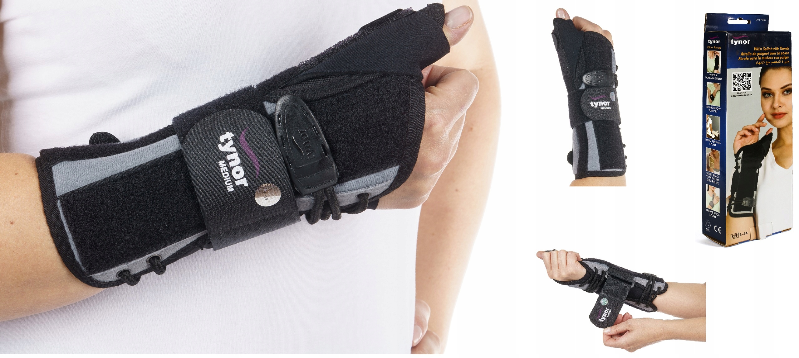 

Orteza Nadgarstka Stabilizator Dłoni Ręki Szyna