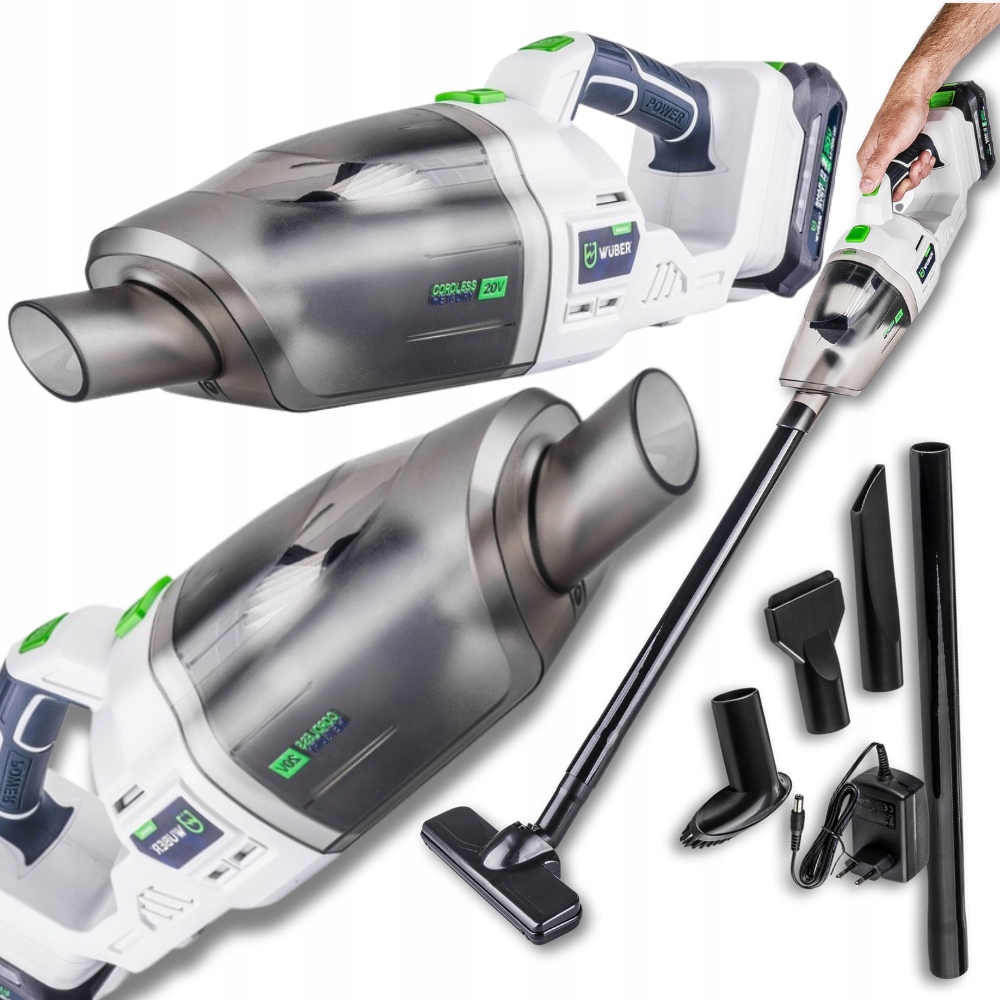 Silný Vysavač Akumulátorový Vysavač na baterie, skládací Set