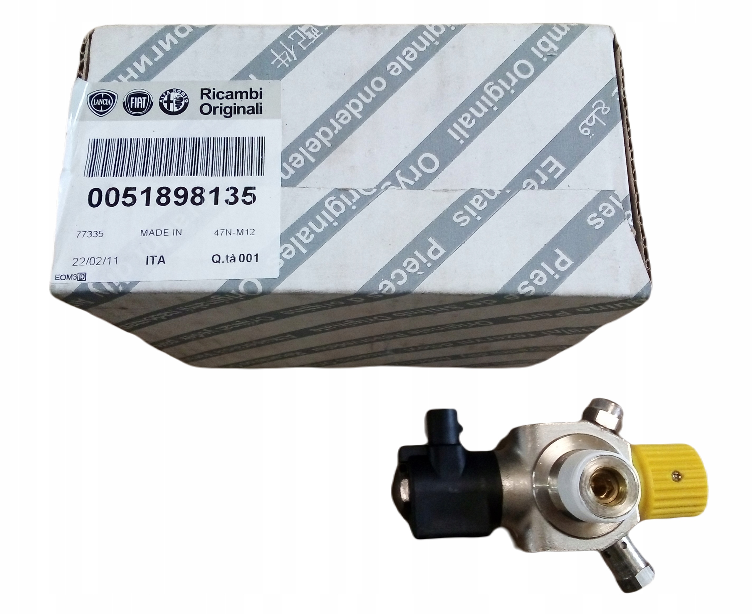 ОРИГІНАЛЬНИЙ FIAT СПГ ЕЛЕКТРОМАГНІТНИЙ КЛАПАН РЕДУКТОР 51898135