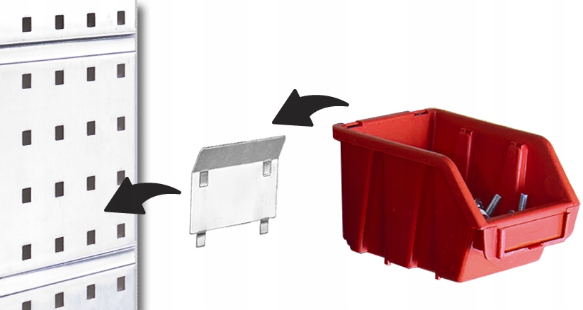 Zestaw adapterów do kuwet - 6szt Rodzaj tablica z elementami