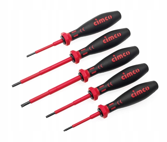 Izolovaný šroubovák Torx 1000V T8 T10 T15 T20 T25 Sada 5 Kusů