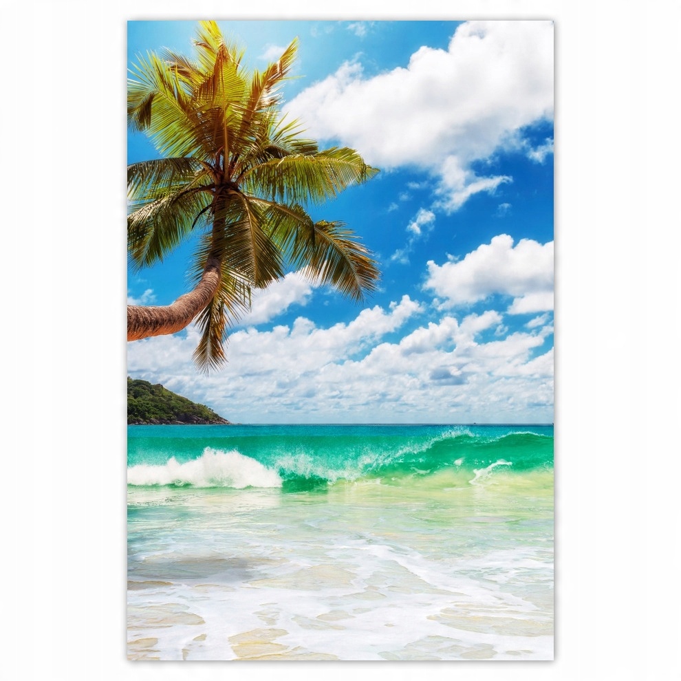 

Naklejki 62x93 Tropiki Palmy Plaża