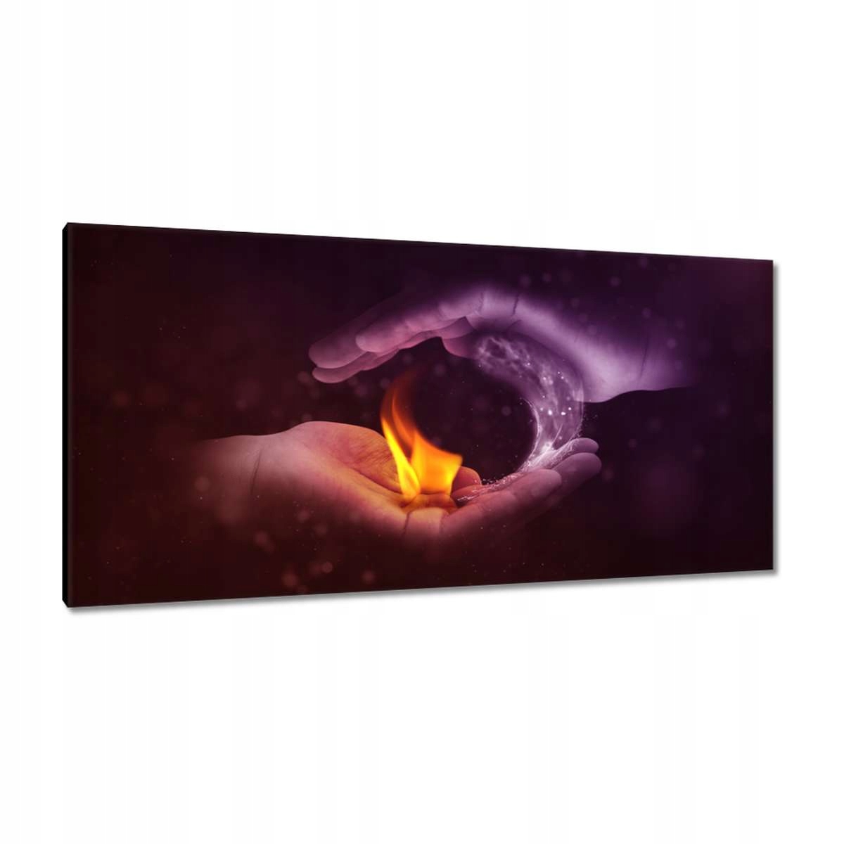 Obrazy 115x55 Jako oheň a voda