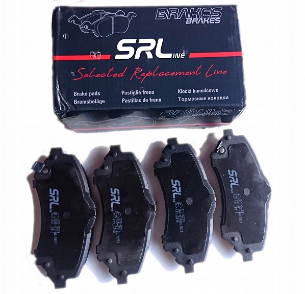 SRLine S70-0273 Комплект колодок гальмівних, гальма дискові