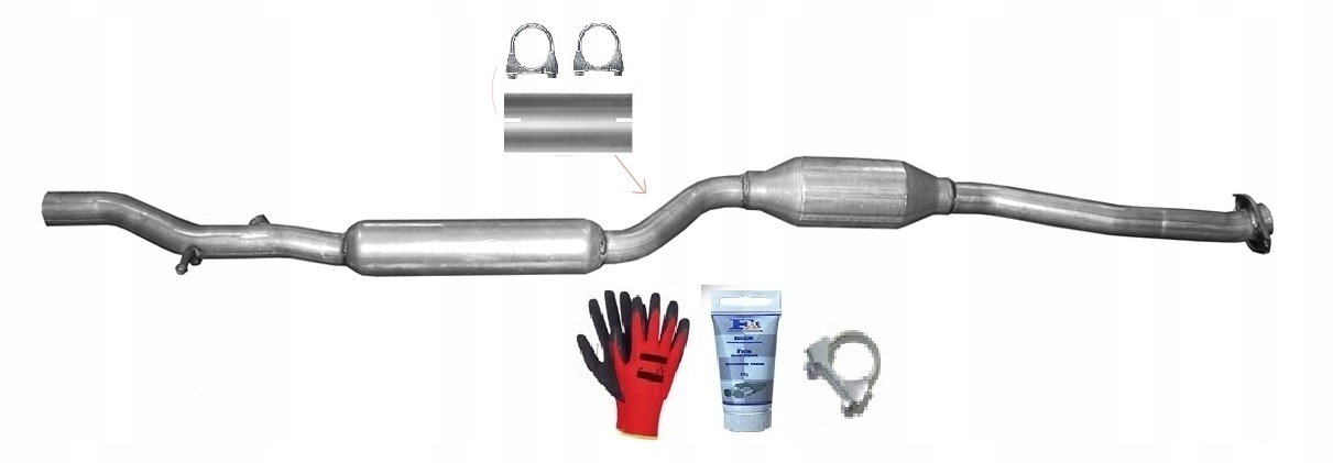 Mitsubishi Lancer 1.8i 105kW (01/2008-10/2011) Střední Tlumič Tlumič bonus