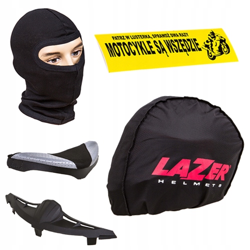 PROFESJONALNY KASK LAZER RAFALE ONI r 2XL BLENDA Numer katalogowy producenta RAFALE.ONI.RED