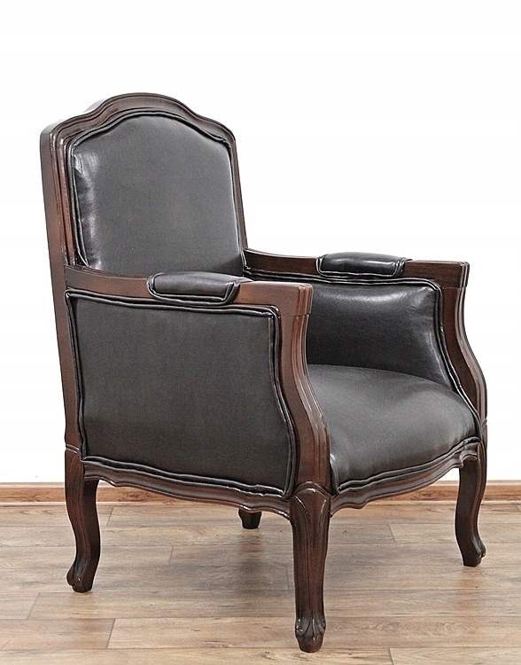 STYLOWY FOTEL MEBLE KLASYCZNE STYLIZOWANE Głębokość mebla 65 cm