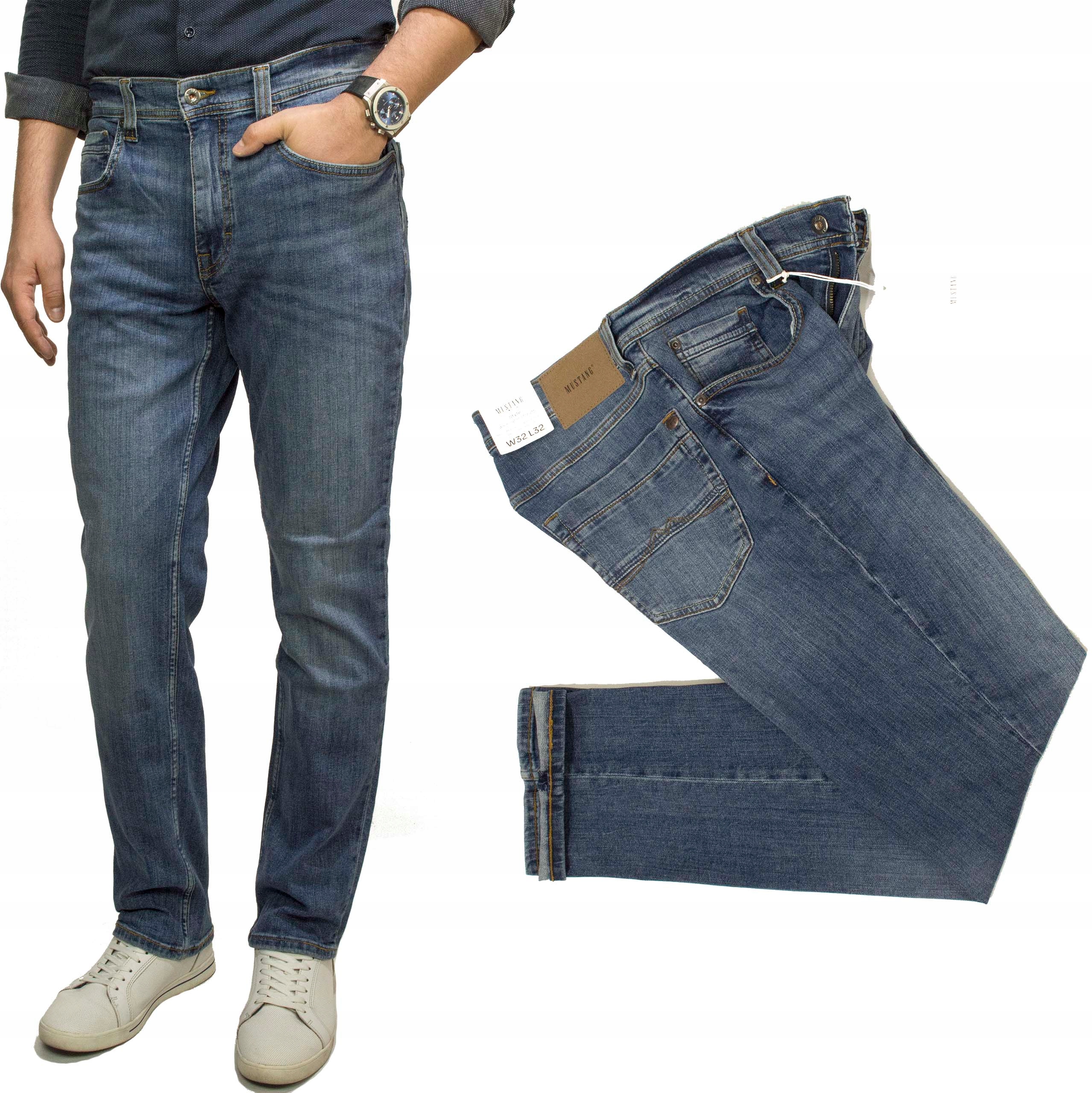 Mustang Washington Straight Steam 583 pánské džíny rovné W32 L34