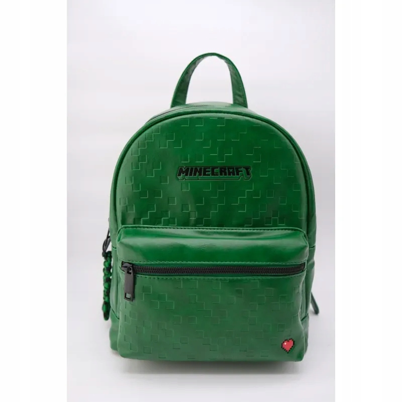 Minecraft Módní Batoh Zelený '28x22x11cm'