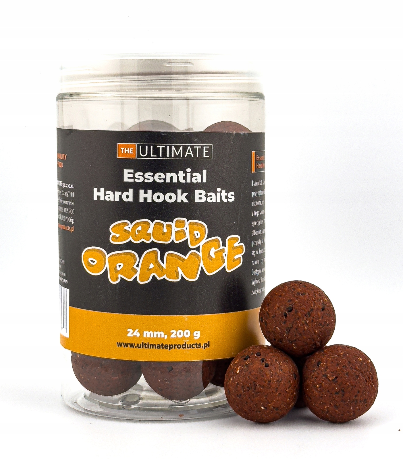 Hook Baits Ultimate Products Essential Squid Orange 24mm