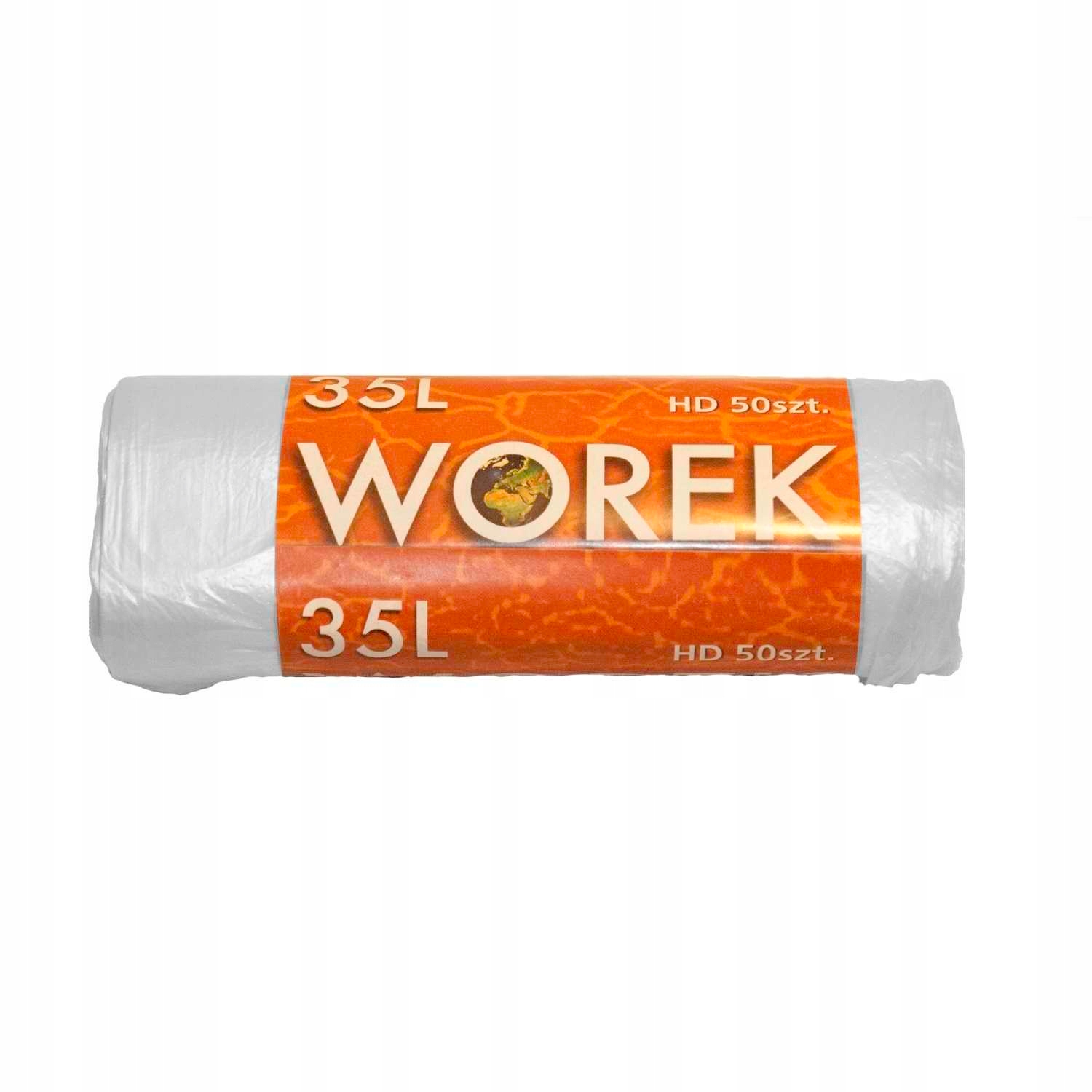 

Worki na śmieci 35L Hdpe Białe rolka 50 sztuk