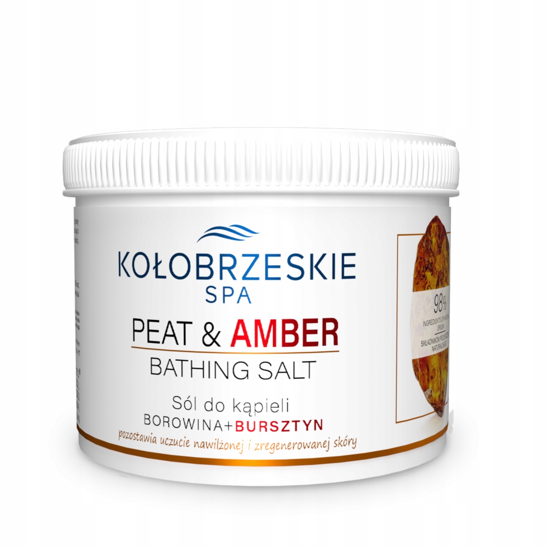 

Kołobrzeskie Spa Borowina Bursztyn 600g sól
