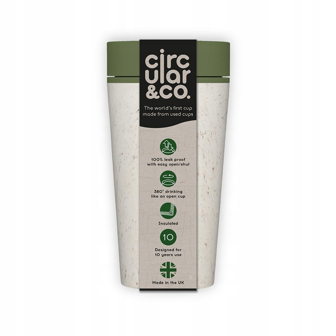 

Kubek termiczny Circular 340 ml Cream-Green 1szt.