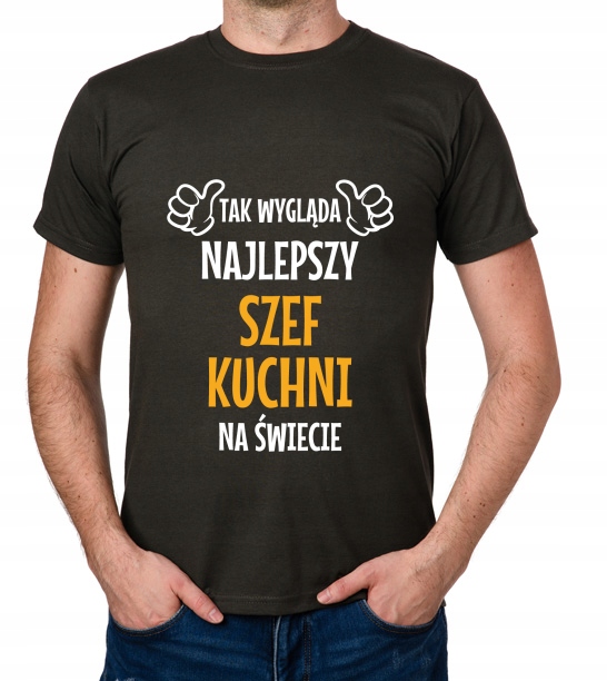 

koszulka Najlepszy Szef Kuchni prezent