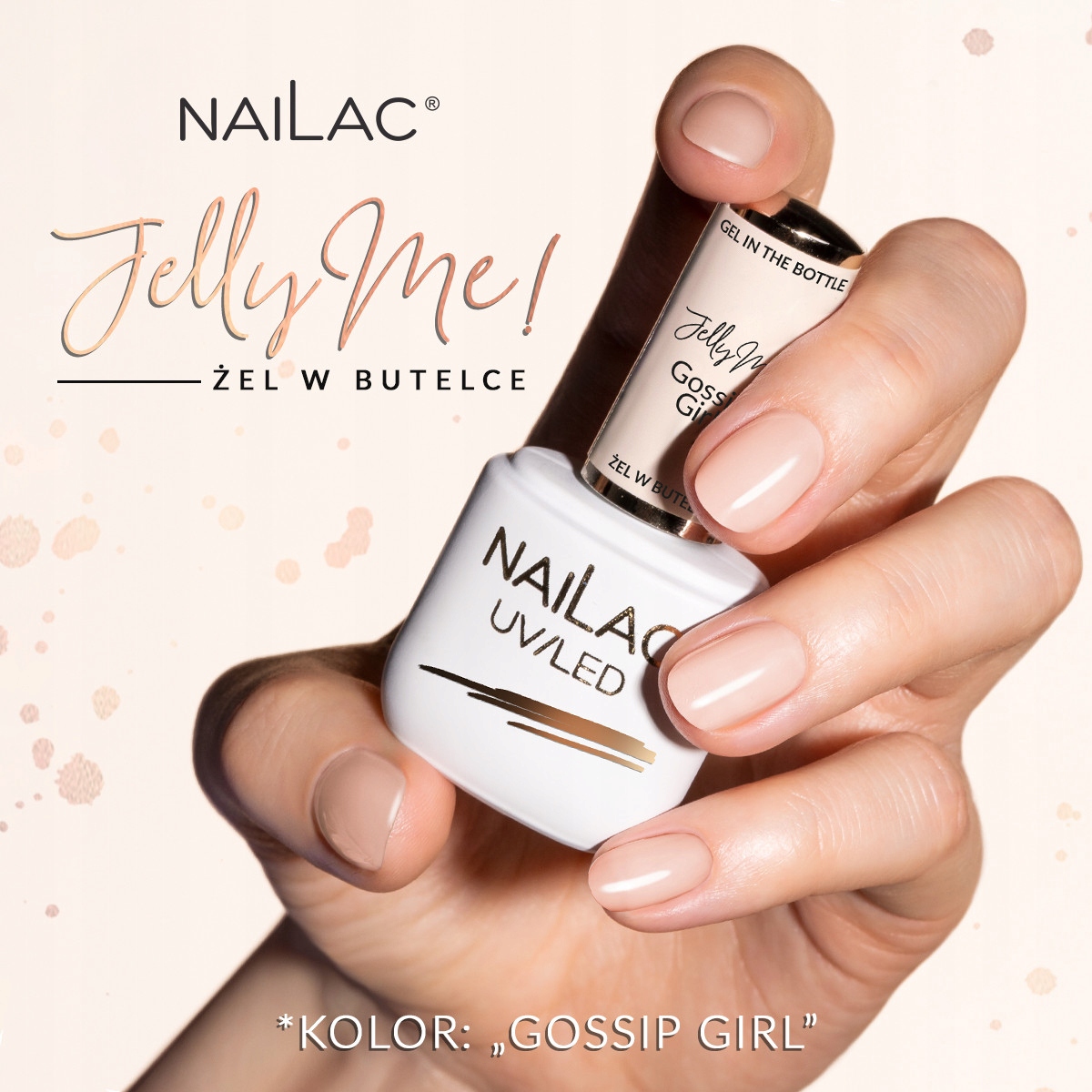 

Żel w butelce JellyMe! Gossip Girl NaiLac 7 ml