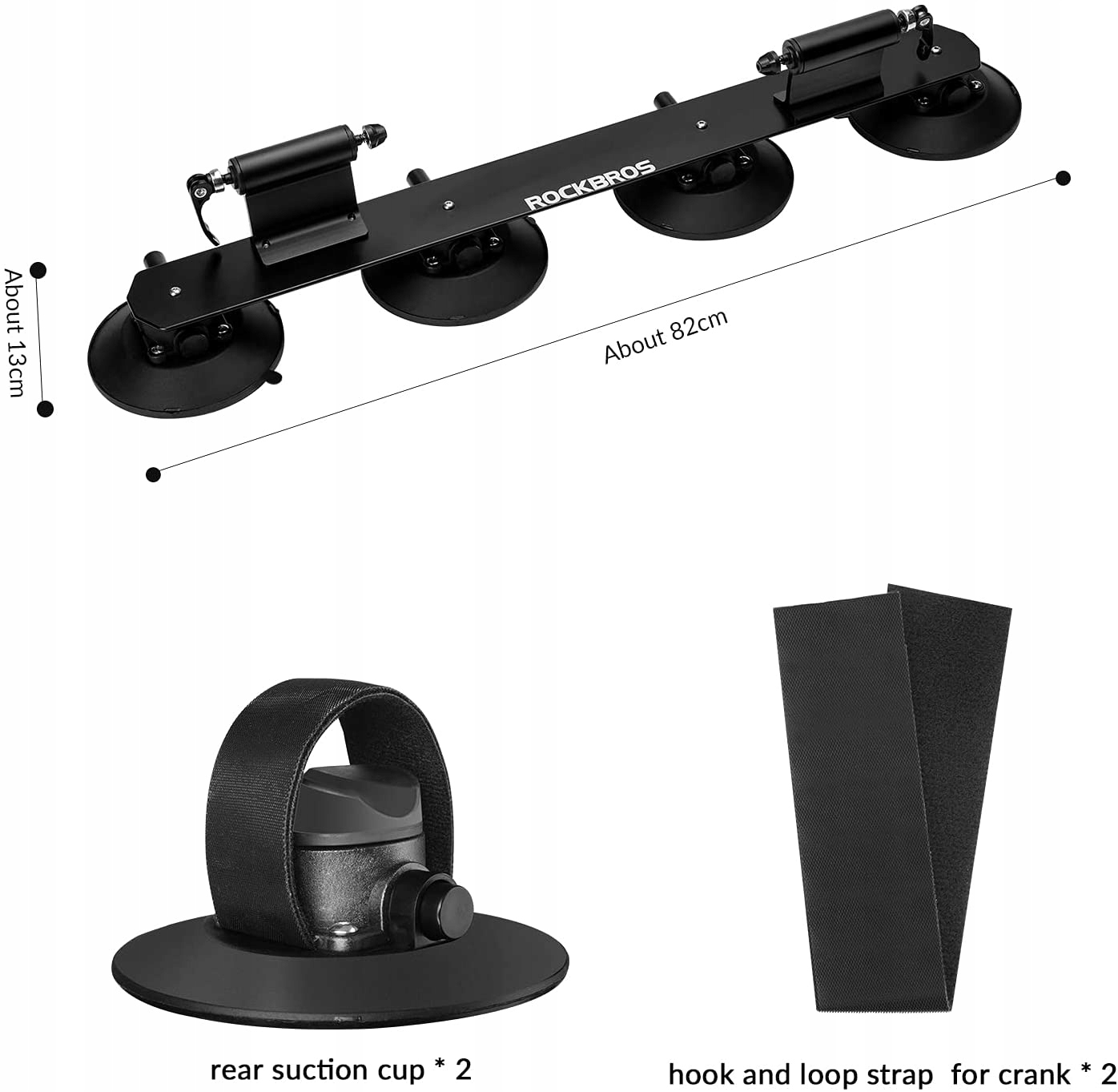 Bagaznik uchwyt rowerowy na dach ROCKBROS XP1002BK Producent code XP1002BK