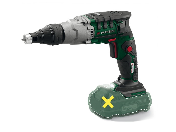 PARKSIDE Акумуляторний шуруповерт для гіпсокартону 20 В, PTBSA 20-Li A1