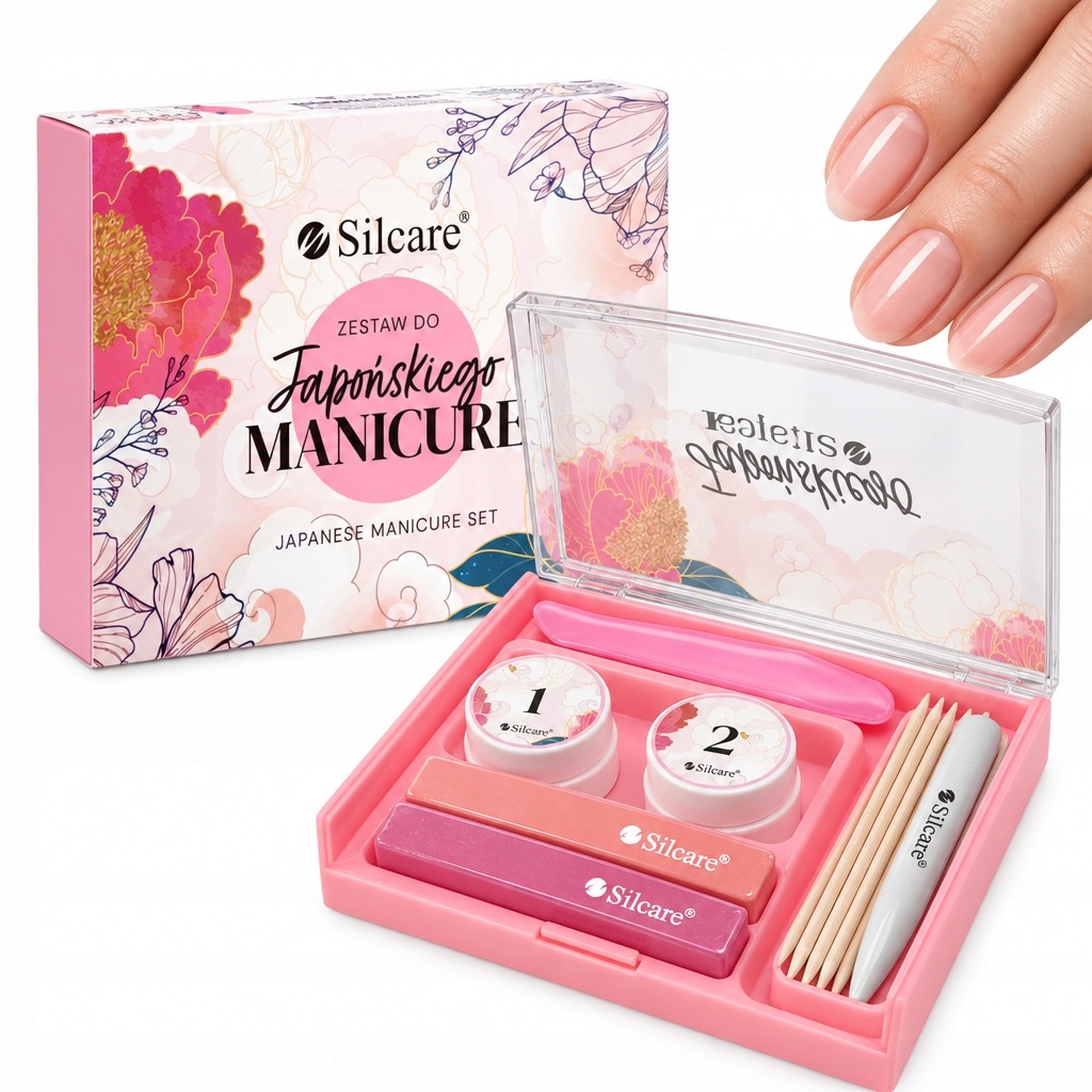 Silcare Sada Pro Japonskou Manikúru, japonská manikúra, Laminace Nehtů
