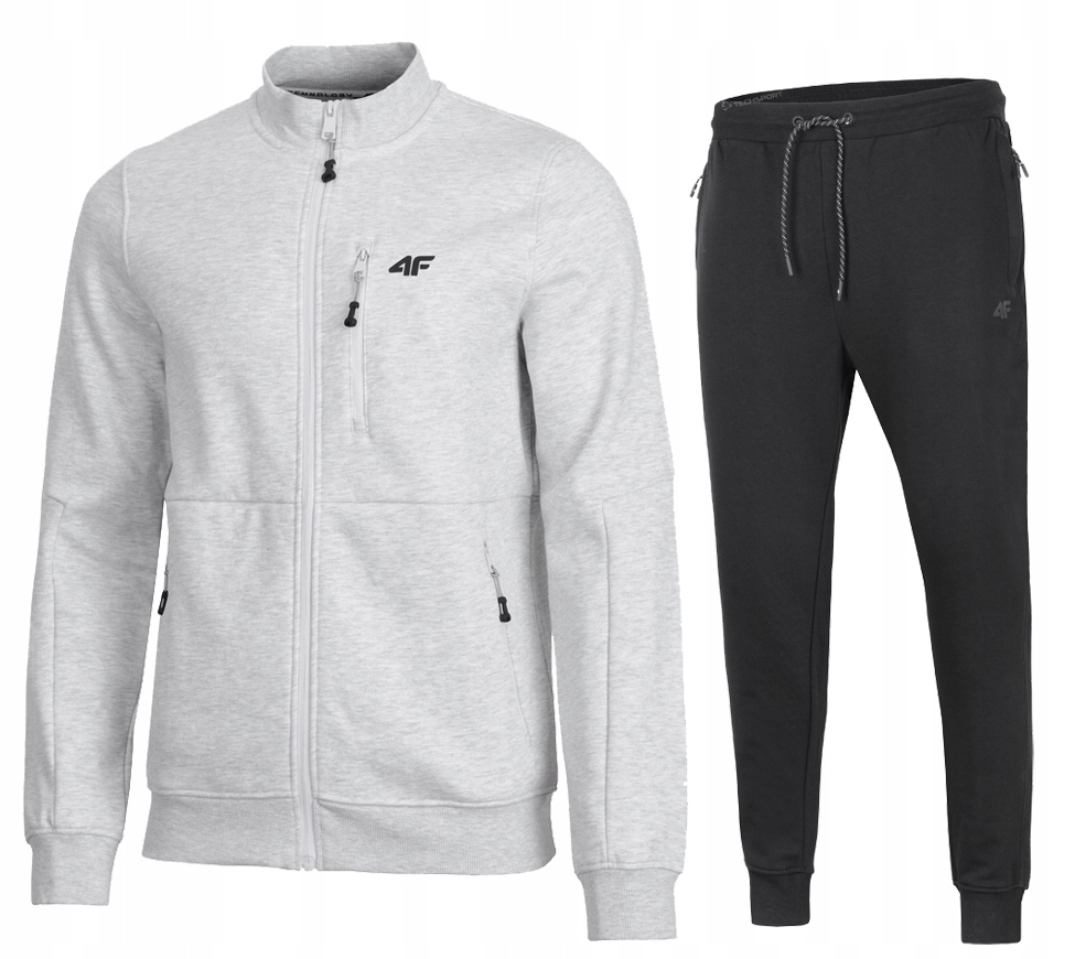 4F Męski Dres Bawełna Komplet Bluza Spodnie rozm XXL