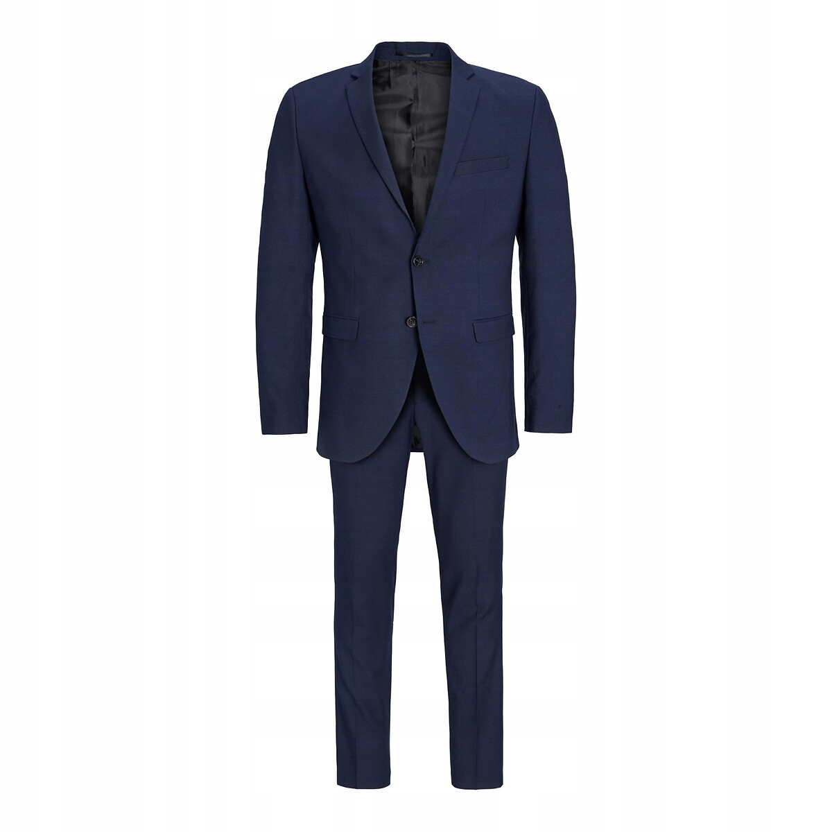 Jack&jones Tmavě Modrý Pánský Slim Oblek Na Knoflíky 56 Jye