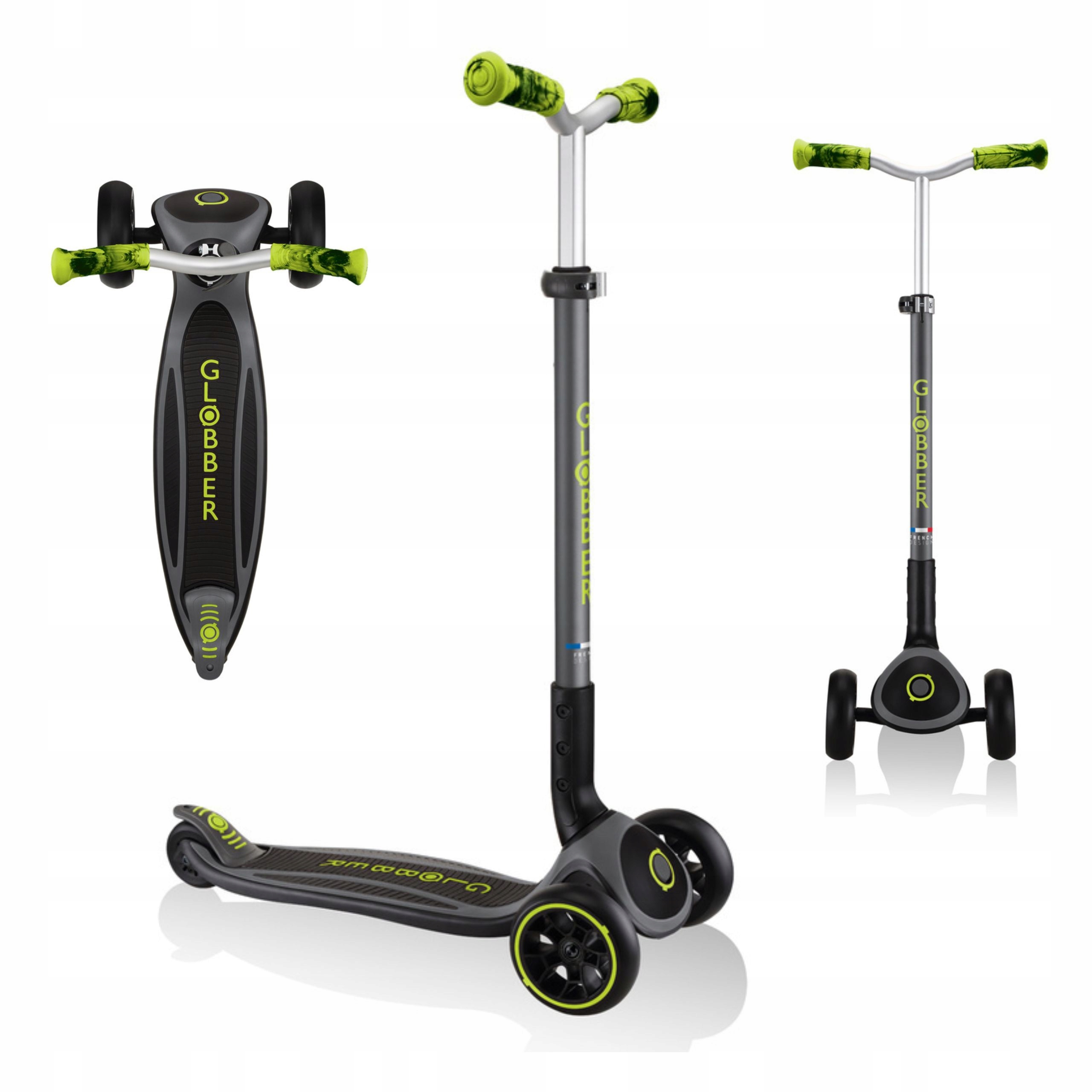 Hulajnoga balansowa regulowana dla dzieci 3 kółka ABEC-5 Globber Master