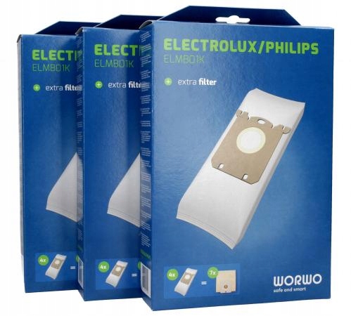 

Worki S-Bag odkurzacza Electrolux Jet Max 12szt