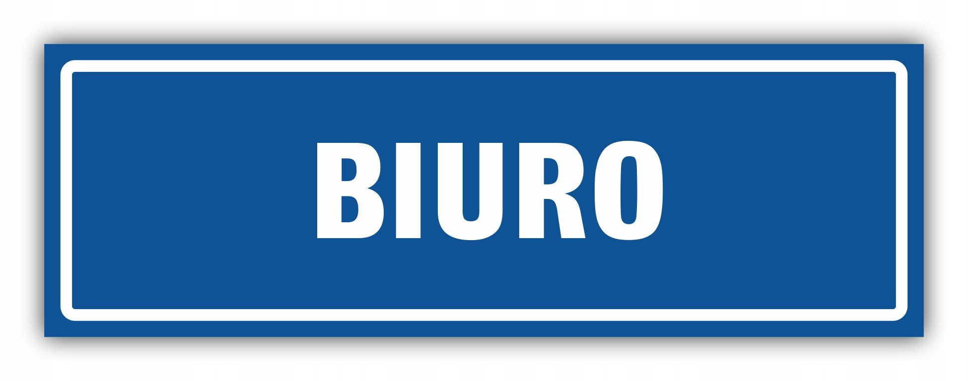 

Tabliczka Biuro 30x10 cm Uv
