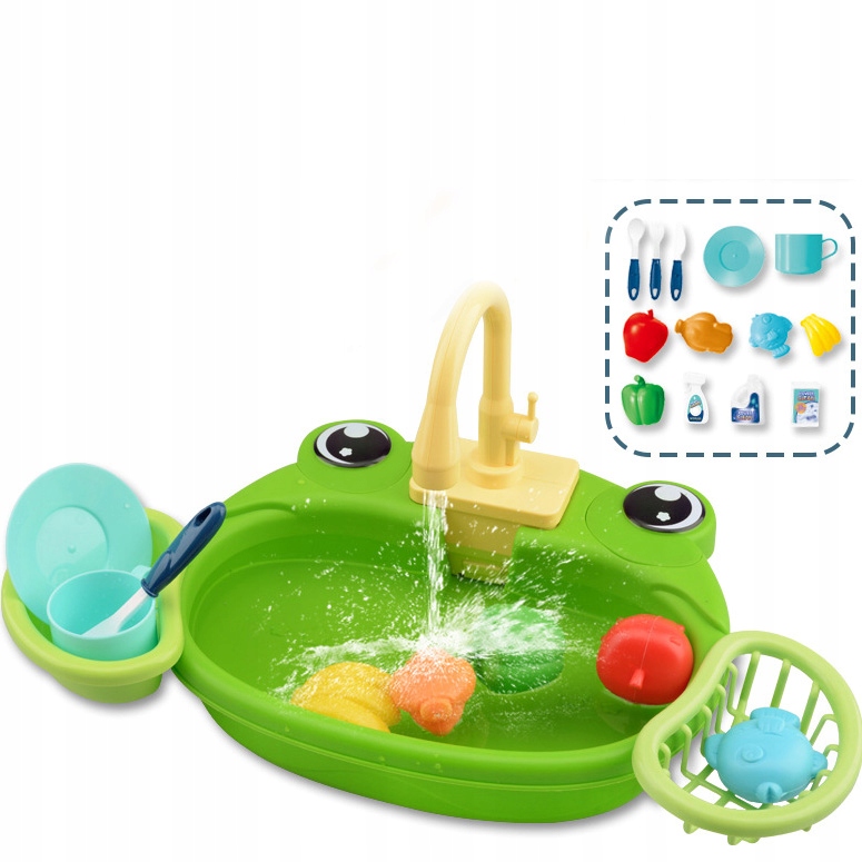 ZABAWKA DLA DZIECI KUCHNIA WODA DZIECI DO ODKRYCIA ZLEWÓW Waga produktu z opakowaniem jednostkowym 0.5 kg