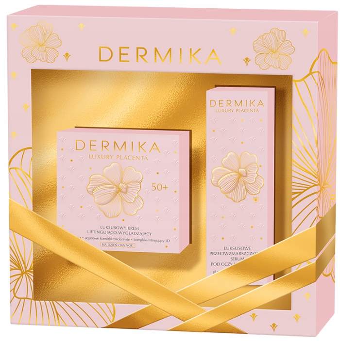 DERMIKA LUXURY PLACENTA ZESTAW PREZENTOWY Krem x 2