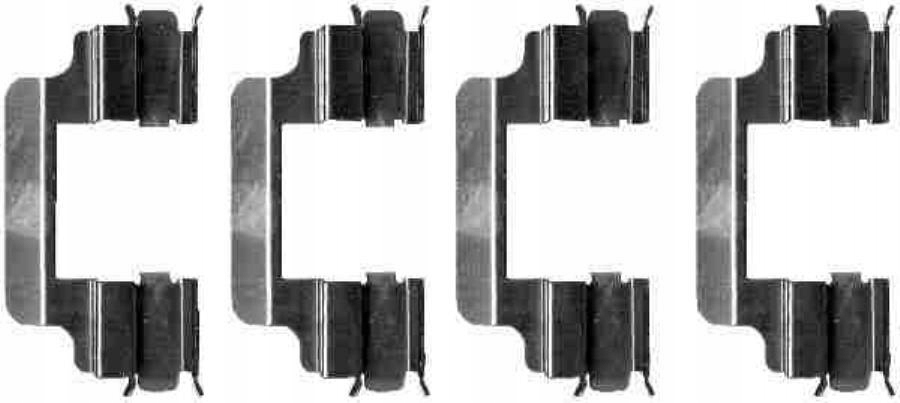 ZESTAW MONTAŻOWY BLASZKI MERCEDES PEUGEOT CITROEN