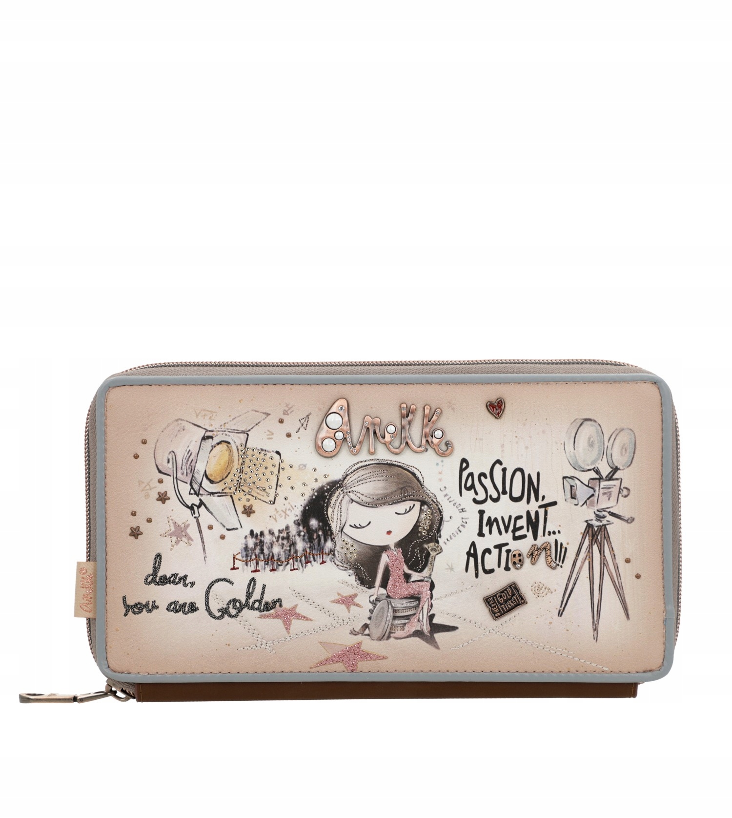 SASZETKA ETUI PODRÓŻNE PORTFEL ANEKKE Hollywood