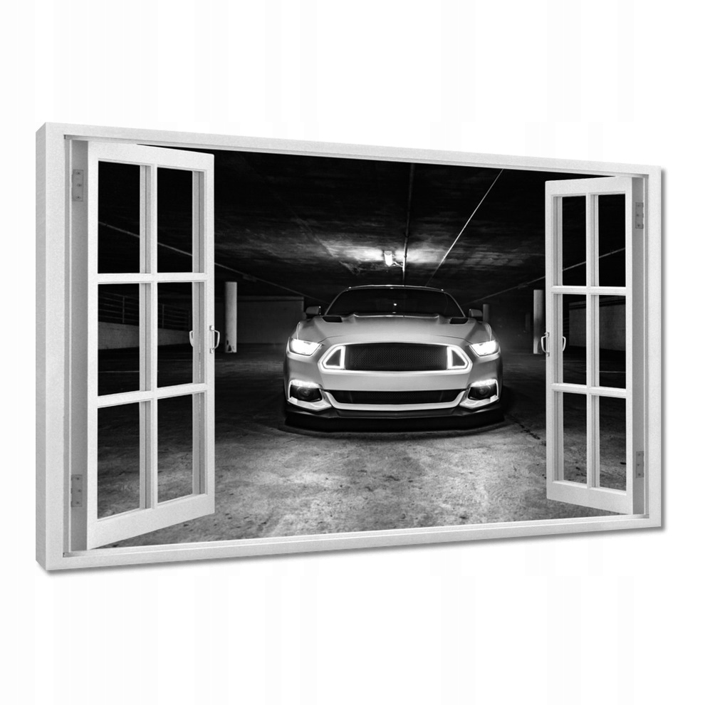 

Obrazy 120x80 Ford Mustang Samochód