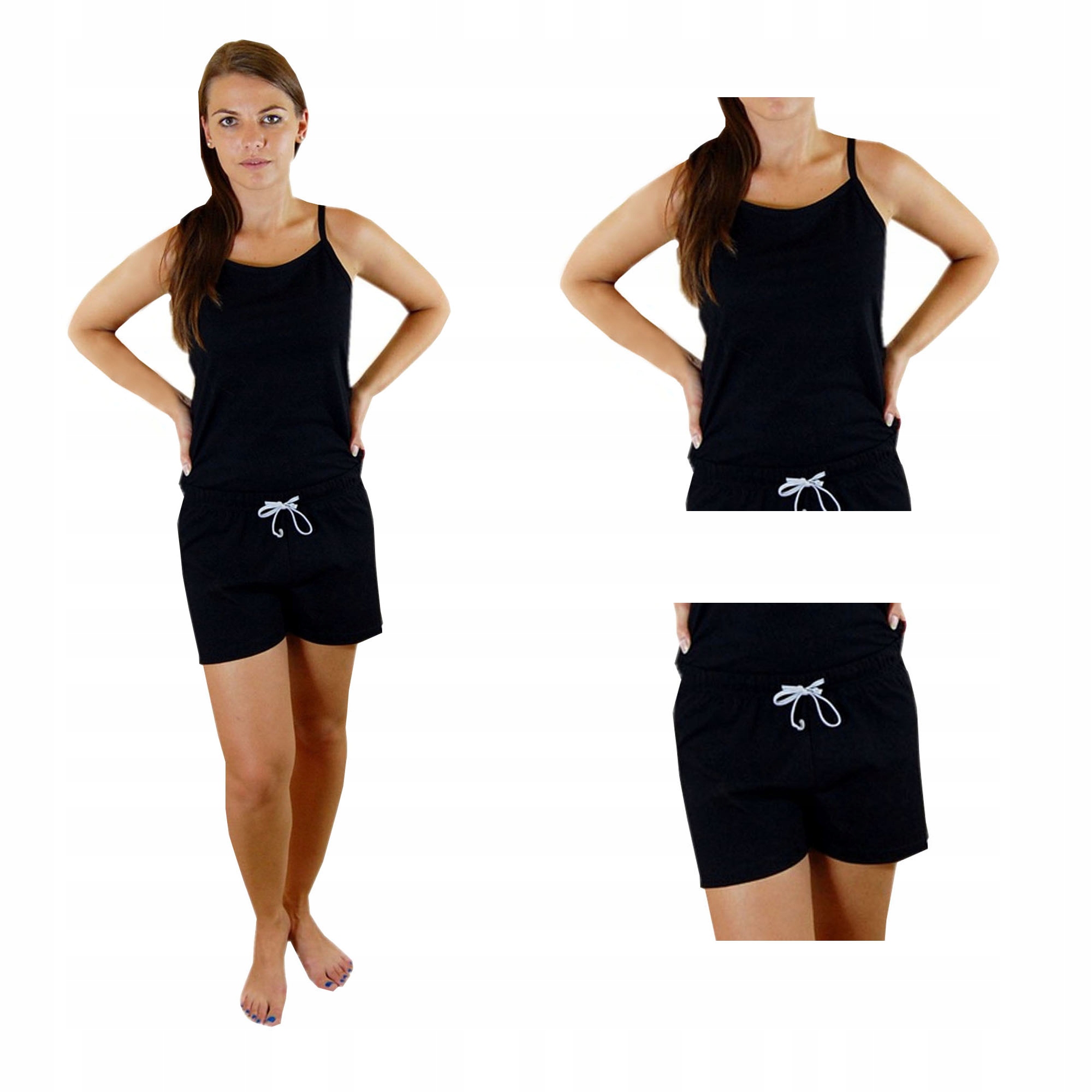 

Zestaw Do Spania Bawełna Top Szorty Spodenki XXL