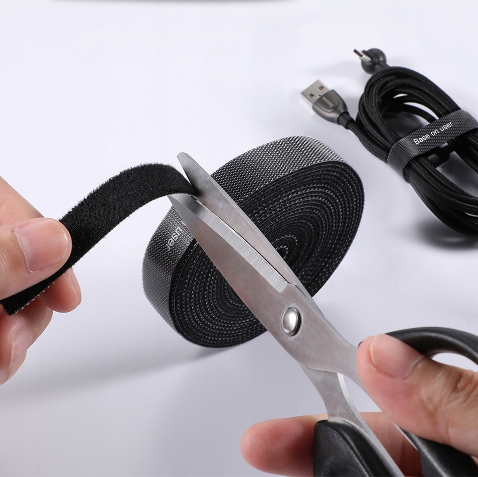 BASEUS RAINBOW CIRCLE VELCRO STRAPS TAŚMA RZEPOWA Kod producenta ACMGT-F01