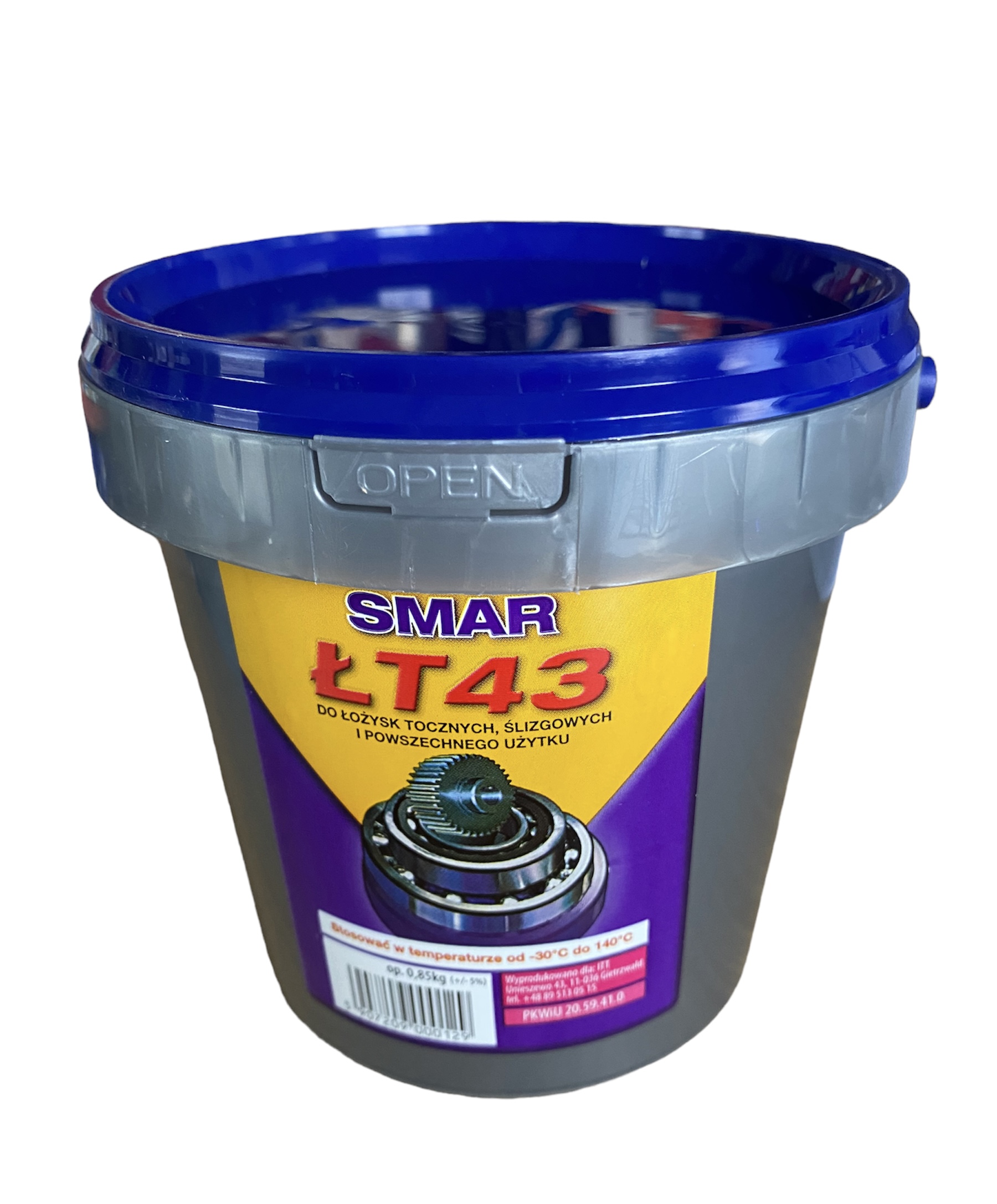 Smar tawot do maszyn łożysk ŁT-43 850g