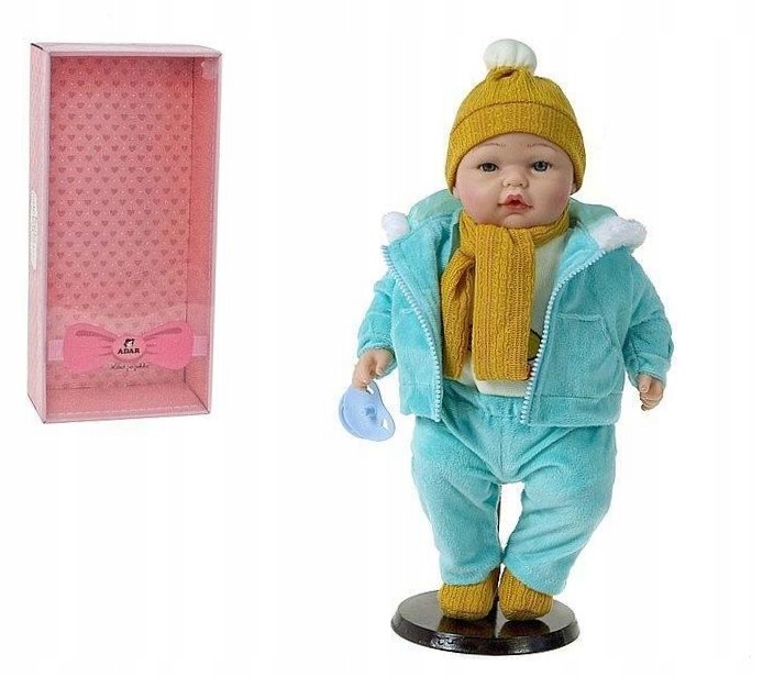 Lalka bobas śpiewa i mówi po polsku 40cm