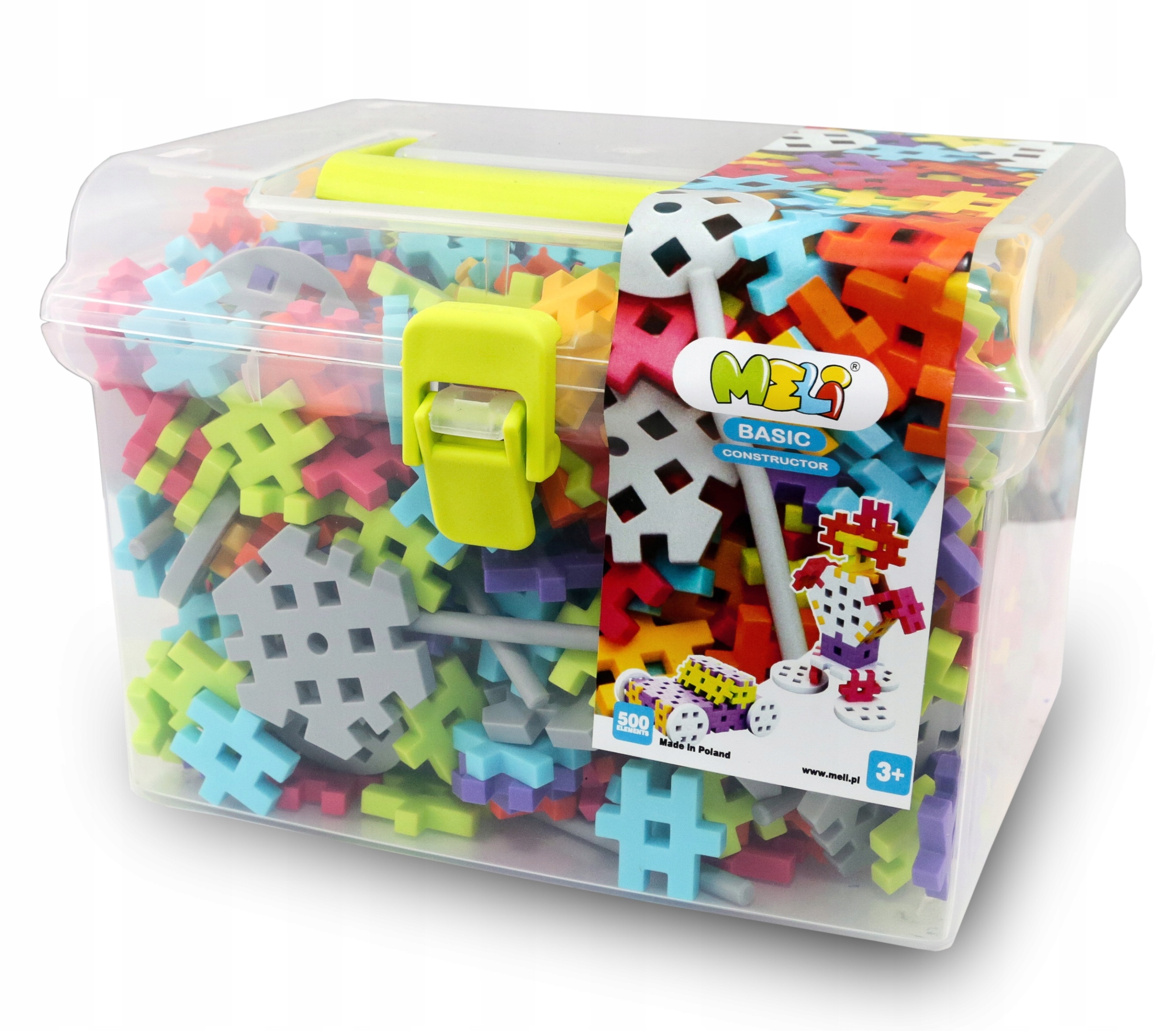 Meli Basic. Travel box, 500 elementów Meli