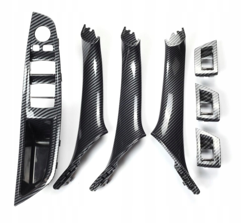 KOMPLET UCHWYT KLAMKA DRZWI BMW 5 F10 F11 F18