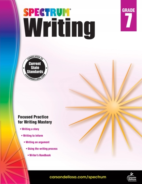 Spectrum Writing, Grade 7 - EBOOK Nośnik ebook