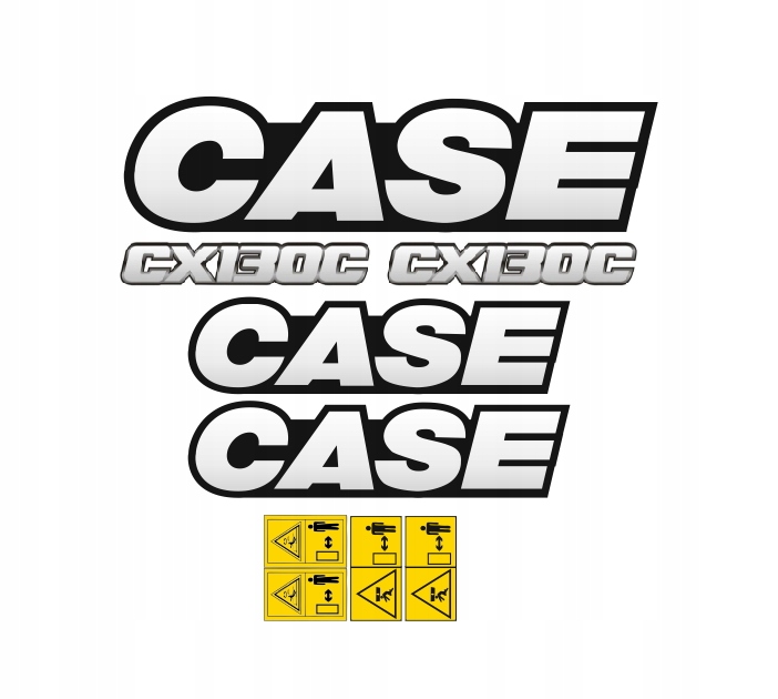 Samolepky samolepka Case CX130C