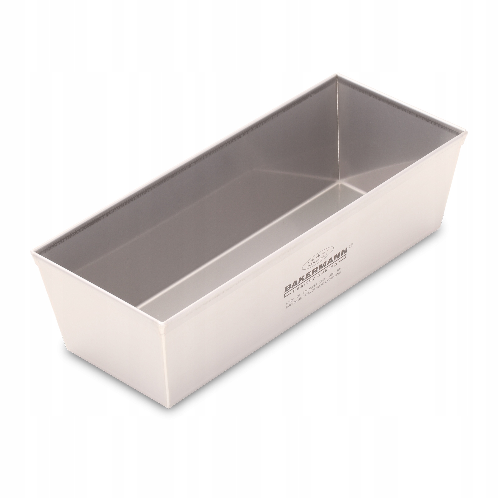 Forma na pečení chleba a koláčů nerezová 25x10x7 Aisi 304