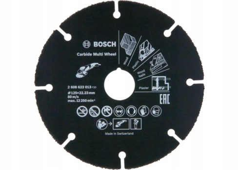 

Bosch Tarcza do drewna na szlifierkę kątową Multi