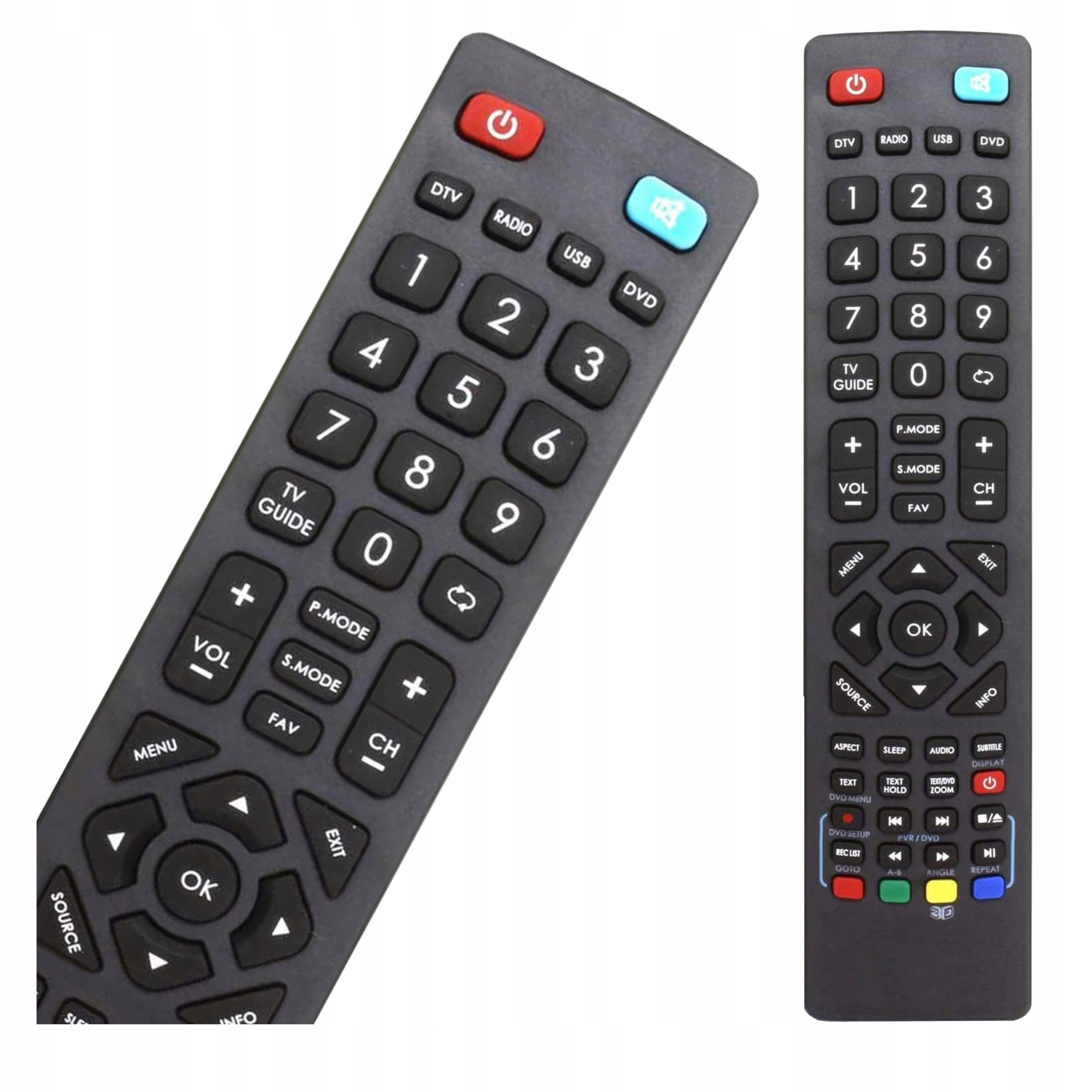 Pilot TV Sharp Aquos PODCZERWIEŃ ZAMIENNIK Kod producenta MRC001