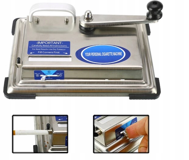 NABIJARKA TŁOKOWA MASZYNKA DO TYTONIU PAPIEROSÓW z Uchwytem Rodzaj inny