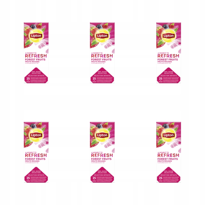 Lipton Classic Fruit Of The Forest 25 obálek x 1.6 g (lesní ovoce) X6