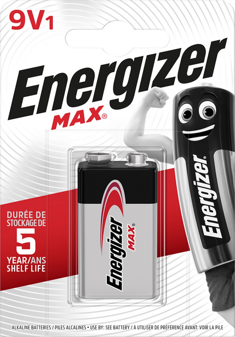 Bateria Energizer Max E 6LR61 9V
