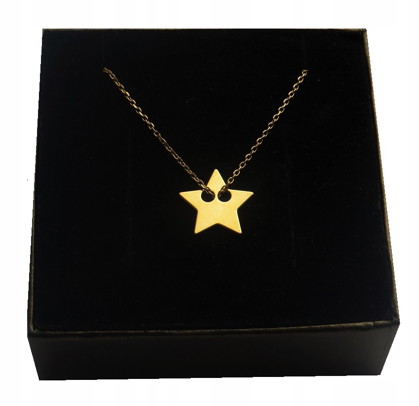 

Naszyjnik gwiazdka Celebrytka srebro 925 50 CM