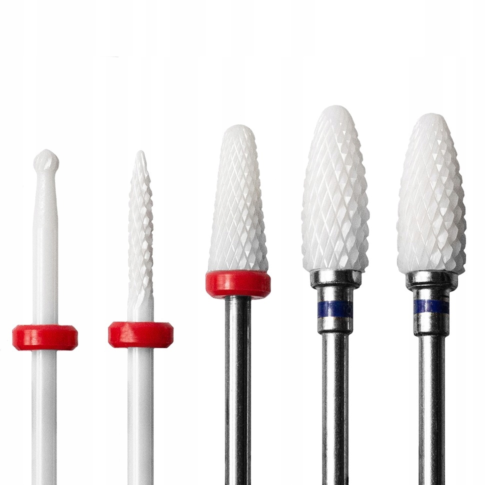 

Frez Ceramiczny Do Hybryd Żelu Zestaw 5 Szt Średni