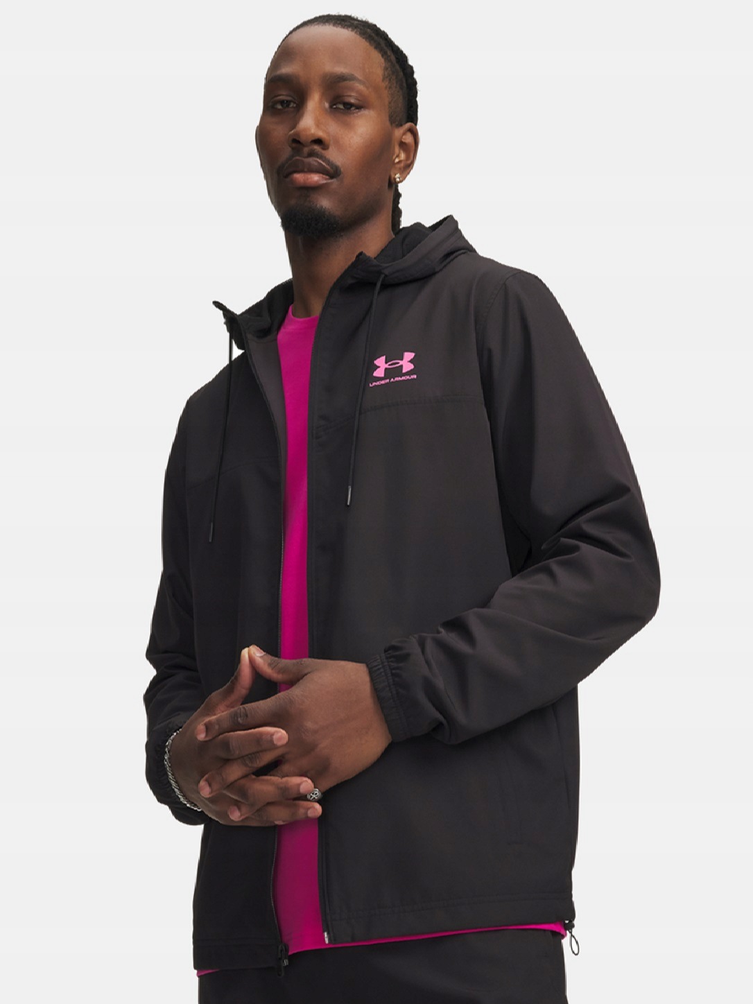 Pánská Bunda Under Armour Rival Woven Volná Černá AW26 XXL