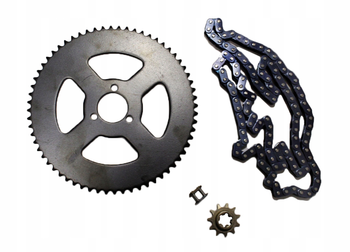 

Zestaw Napędowy Łańcuch Mini Pocket Bike Cross 2T